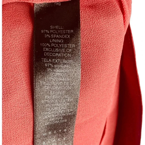 White House | Black Market Women's Maroon Sleeveless Blouse - Picture 9 of 9